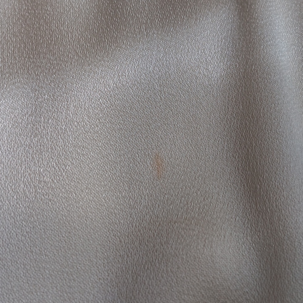 Vintage Cream Satin Pullover Hooded Sweatshirt.Size L - Picture 11 of 14